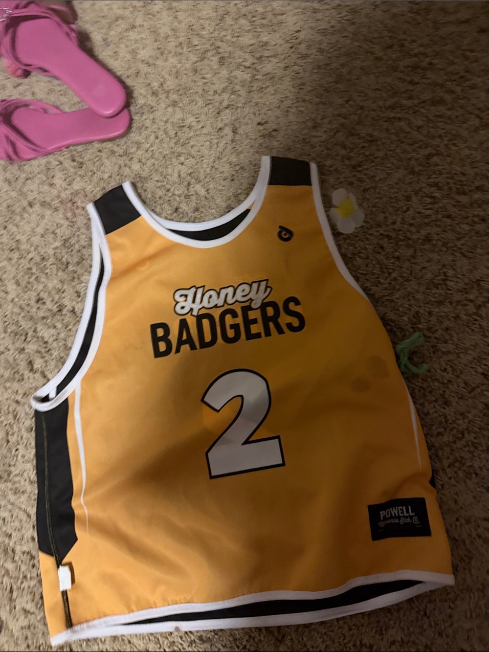 Honey, badgers, reversible, jersey, Pasco, Washington reversible, honey badgers